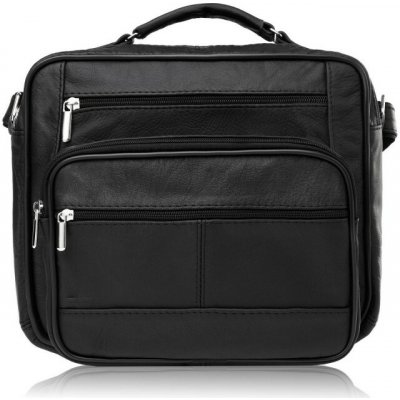 Abruzzo Kožená pánská taška přes rameno do práce i pro běžné nošení ABR-16 – Zboží Mobilmania