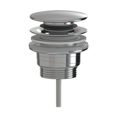 Výpust k umyvadlu click clack SAT chrom plast SATAUCC1 – Zboží Dáma