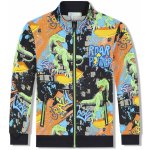 Kugo mikina EM9321 tmavě modrá / signální zipy – Hledejceny.cz