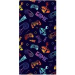 Carbotex plážová osuška Never Ending Game 70 x 140 cm – Sleviste.cz