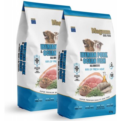 Magnum Iberian Pork & Ocean Fish All Breed 2x12kg