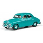 Abrex škoda 1201 sedan 1956 Tyrkysová časopis AutoModels s modelem 1:43 – Zbozi.Blesk.cz