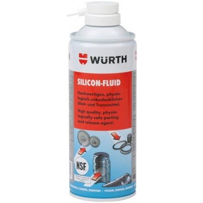 WURTH Silikonový sprej Silikon Fluid 400 ml – Zbozi.Blesk.cz