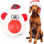 Karlie-Flamingo Vánoční plyšová hlava gumový nos 21 cm – Sleviste.cz