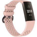 Mobilly řemínek pro Fitbit Charge 3, velikost S, silikonový, růžový 86 DSC3-03-00 – Sleviste.cz