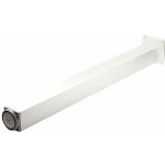 Stolová noha výška 820 mm - 60 x 60 mm s regulací bílá mat – Sleviste.cz