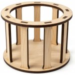 Woody Crafts Konstrukce pro vyplétaný košík kruh 10 cm výška 7 cm – Sleviste.cz
