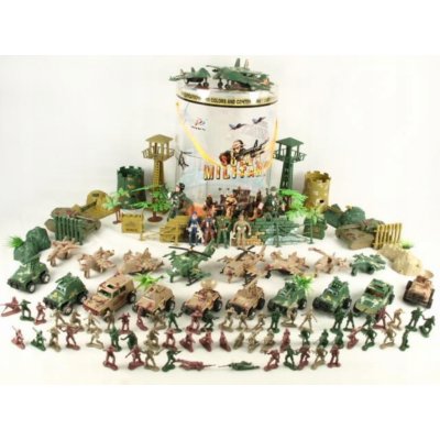 Vojenské figurky Nicola Toys 0545 133 dílků – Zboží Mobilmania