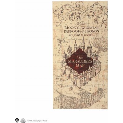 Cinereplicas Baňka s dárkem puzzle Pobertův plánek Harry Potter – Hledejceny.cz