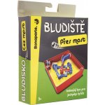 Bludiště hlavolam Do úkrytu plast 12x12cm balanční hra 2 barvy – Zboží Mobilmania