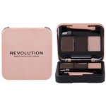 Revolution Brow Sculpt Kit Dark sada na úpravu obočí 2,2 g – Zboží Mobilmania