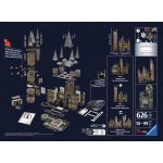 Ravensburger 3D puzzle Harry Potter: Bradavický hrad - Astronomická věž 540 ks svítící – Zboží Dáma