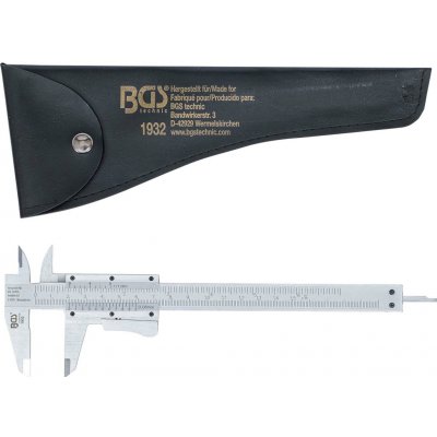 BGS Technic 101932 Posuvné měřítko 150 mm chromované – Hledejceny.cz