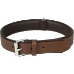 Flamingo Arizona Kožený obojek s pěnovou výplní – Zboží Mobilmania