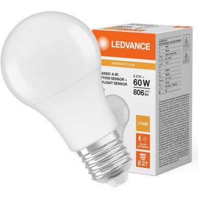 LEDVANCE Osram LED CLASSIC A 60 MS S 8.8W 827 FR E27 – Hledejceny.cz