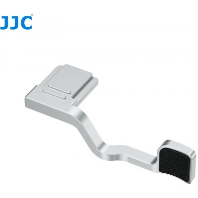 JJC Grip na palec, Thumb Up Grip pro FUJIFilm X-T30 III, X-T30 II, X-T30, X-T20 a X-T10, stříbrný – Zbozi.Blesk.cz