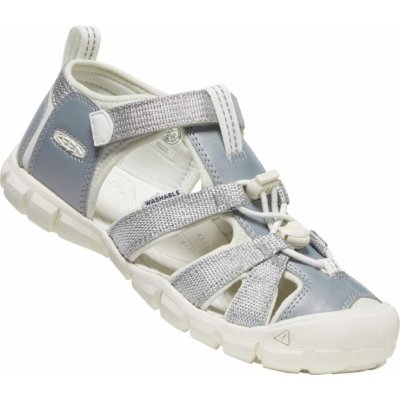 Keen dětské sandály Seacamp II CNX Youth silver/star white – Zbozi.Blesk.cz