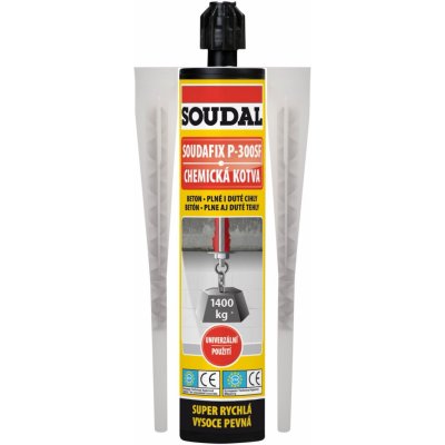 Soudal Chemická kotva Soudafix P-300 SF 300 ml – Zboží Mobilmania