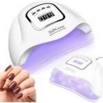 MollyLux X5 MAX UV/LED lampa na nehty 120W Bílá – Zboží Dáma