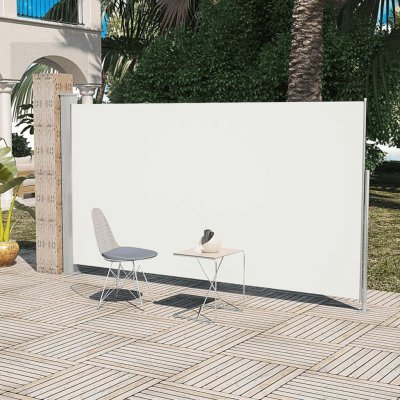 vidaXL Boční markýza na terasu 160 x 300 cm krémová – Zboží Mobilmania