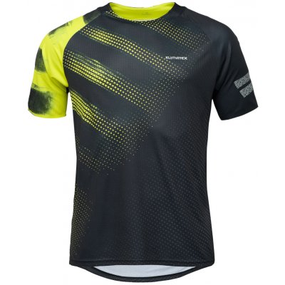 Klimatex pánské MTB triko STEEZ černá žlutá stříbrná – Hledejceny.cz