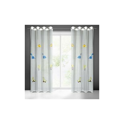 ZÁCLONA NA KROUŽCÍCH DINO 1 140X250 CM – Hledejceny.cz