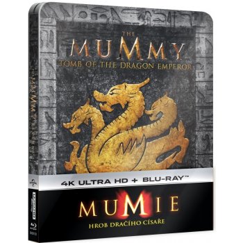 Mumie: Hrob dračího císaře UHD+BD Steelbook