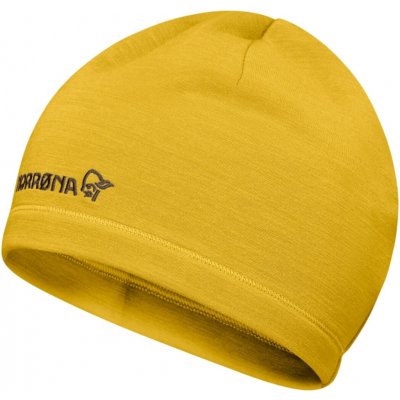 Norrona 29 warmwool2 beanie Golden Palm – Hledejceny.cz