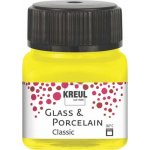 Kreul Barva na sklo a porcelán classic 20 ml KANÁRKOVĚ ŽLUTÁ