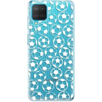 iSaprio Football pattern - white Samsung Galaxy M12