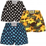 Styx 3pack dětské trenky art klasická guma vícebarevné (3J15901) – Sleviste.cz