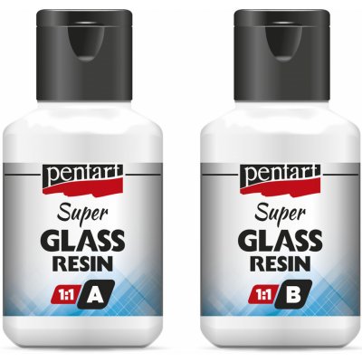 Pryskyřice SUPER GLASS PENTART dvousložková 40 ml – Zbozi.Blesk.cz