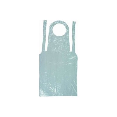 Max Jednorázová HDPE zástěra 1207B 100ks bílá – Zboží Mobilmania