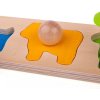 Dřevěná hračka Bigjigs Vkládací puzzle zvířata