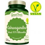 GreenFood Nutrition Ashwagandha Extract 10 % Withanolides 90 kapslí – Zboží Mobilmania