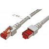 síťový kabel EFB 21.42.0837 S/FTP patch, kat. 6, LSOH, 25m, šedý