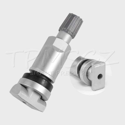 TPMS-16 náhradní ventil pro TPMS senzory - kovový šedý – Sleviste.cz
