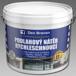 Den Braven Podlahový nátěr RYCHLESCHNOUCÍ kbelík 4 kg – Sleviste.cz