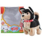 Lamps Pejsek černý chodící a štěkací 16 x 18 cm – Sleviste.cz