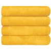 Ručník SCANquilt modalový ručník MODAL SOFT žlutá malý ručník 30 x 50 cm