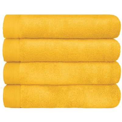SCANquilt modalový ručník MODAL SOFT žlutá malý ručník 30 x 50 cm