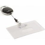 Výsuvný kotouč, s možností vysunutí, se svorkou, DURABLE "Style", černá – Zboží Dáma