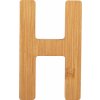 Dekorace Small Foot bambusové písmeno H