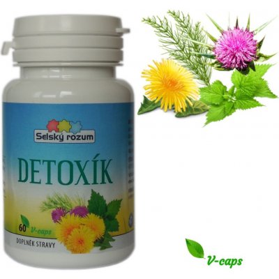 Selský rozum Detoxík VEGA kapsle 60 x 400 mg