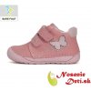 Dětské kotníkové boty D.D.Step Barefoot dívčí celoroční kotníkové boty Motýlek 070-41929A růžové