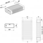 Faber F-RBFLEX 1 150 - horizontální flexi koleno – Hledejceny.cz