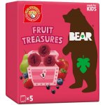 BEAR Fruit treasures berry jahoda a borůvka 5 x 20 g – Zboží Dáma