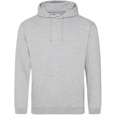 Just Hoods Unisex mikina s kapucí JH001 Heather Grey – Zboží Mobilmania