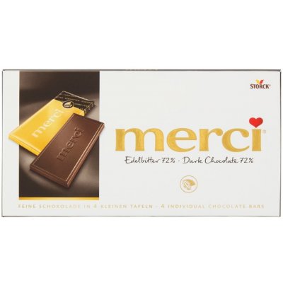 Merci extra hořká 72% 100 g – Zbozi.Blesk.cz