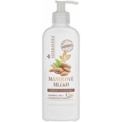 Herbavera Body hydratační tělové mléko s mandlovým olejem (With Jojoba And Coconut Butter) 400 ml